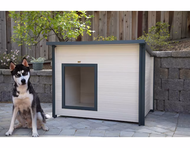 New Age Pet Composite Outdoor Extra large Dog House