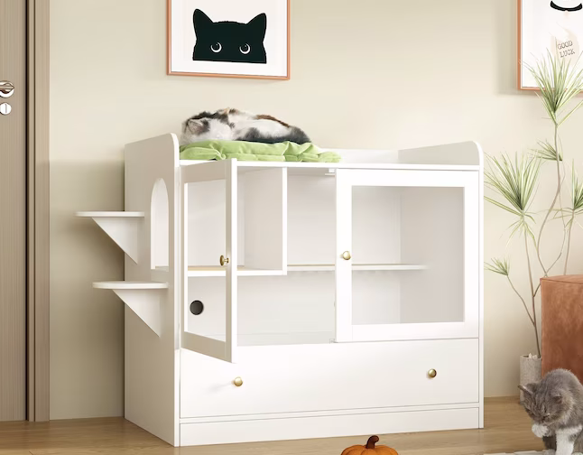 MIDHAM Composite Indoor Medium Cat House