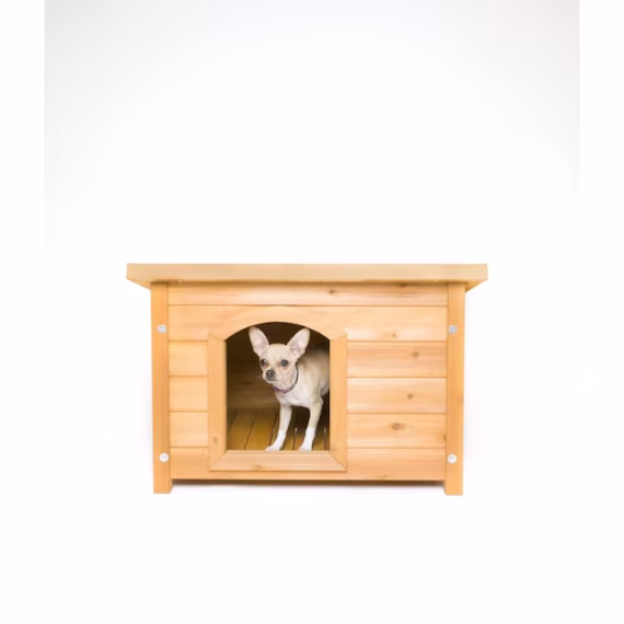 Creative Cedar Designs Cedar Indoor/Outdoor Small Dog House