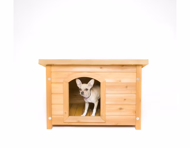 Creative Cedar Designs Cedar Indoor/Outdoor Small Dog House