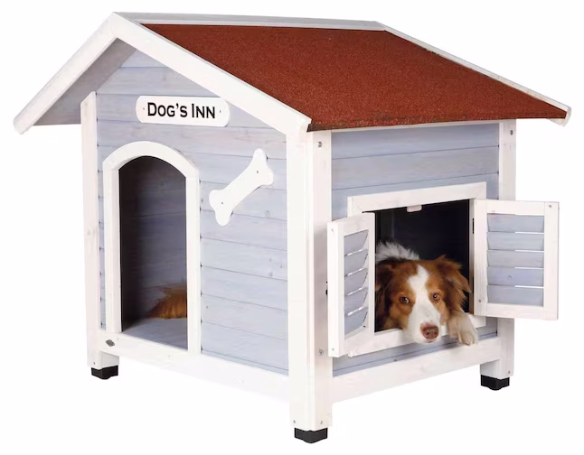 Trixie Pet Products Wood Outdoor Medium Dog House