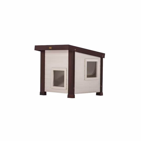 New Age Pet Composite Outdoor Small Cat House - Image 14