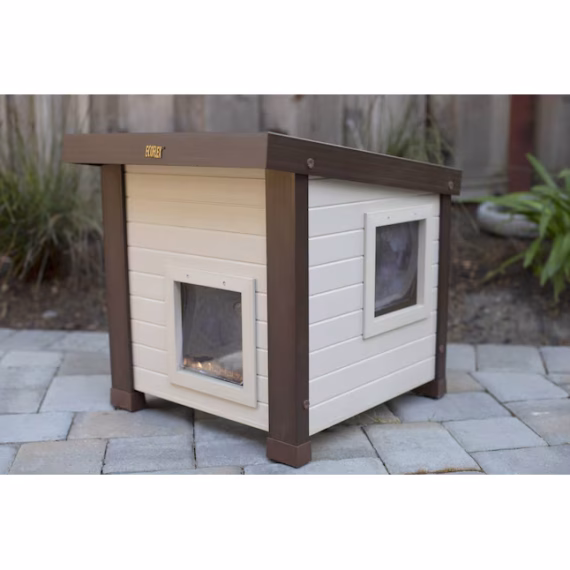 New Age Pet Composite Outdoor Small Cat House - Image 6