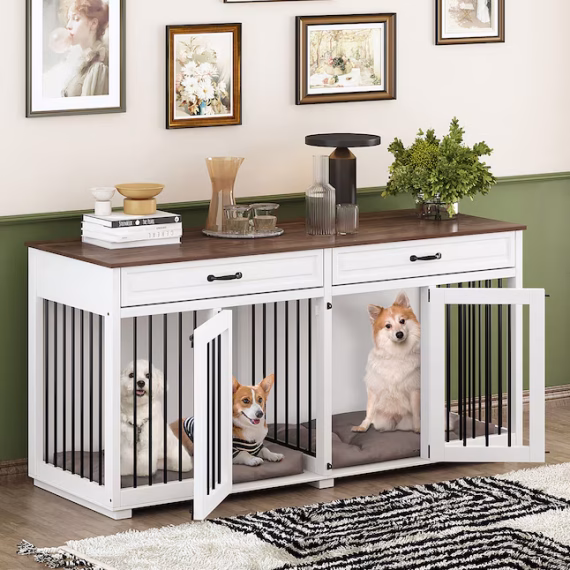 MIDHAM Composite Indoor Large Dog House