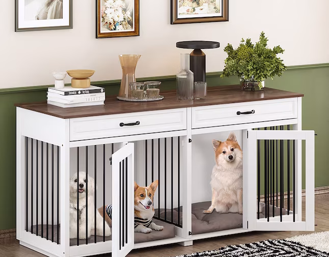 MIDHAM Composite Indoor Large Dog House
