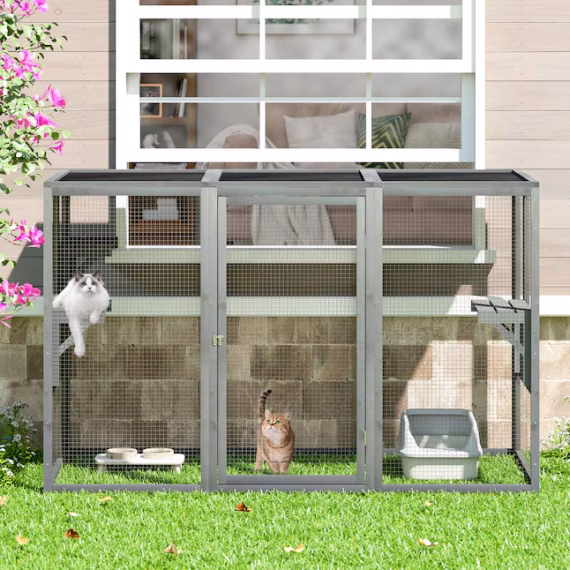 Coziwow Wood Indoor/Outdoor Any Cat House