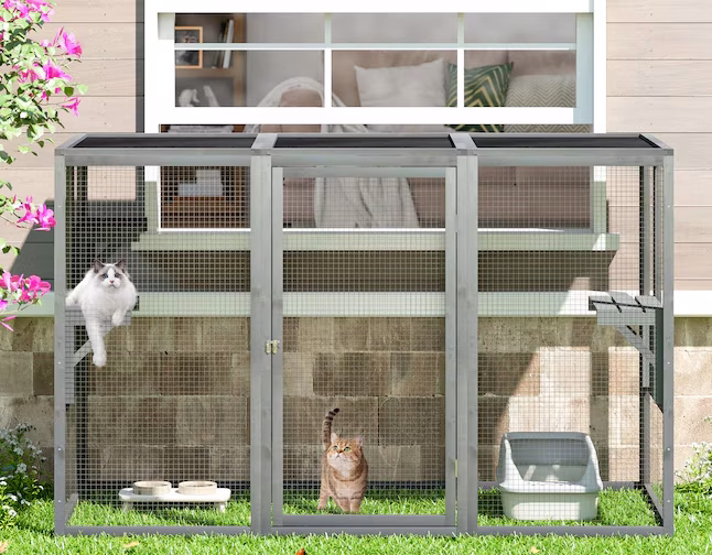 Coziwow Wood Indoor/Outdoor Any Cat House