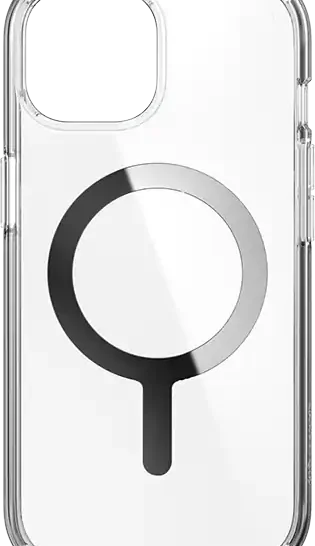 Speck Presidio Perfect-Clear with Chrome MagSafe Case - iPhone 16e/15/14/13