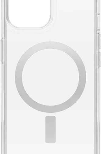 Speck Presidio Perfect-Clear with Chrome MagSafe Case - iPhone 16 Pro Max Compatible with Apple iPhone 16 Pro Max