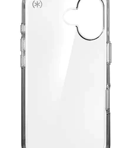 Speck Presidio Perfect-Clear Case - iPhone 16 Compatible with Apple iPhone 16