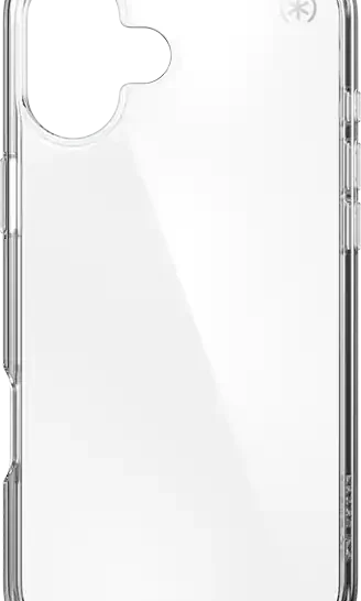 Speck Presidio Perfect-Clear Case - iPhone 16 Plus Compatible with Apple iPhone 16 Plus