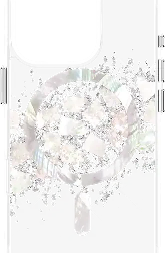 Case-Mate Karat Touch of Pearl with MagSafe Case - iPhone 16 Pro Compatible with Apple iPhone 16 Pro