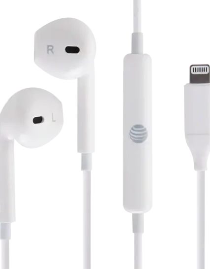 AT&T Lightning Corded Earbuds