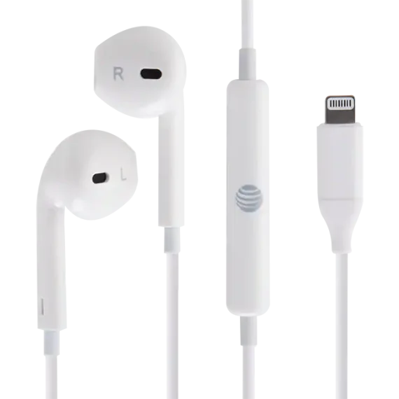 AT&T Lightning Corded Earbuds