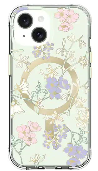 Karma by Body Glove Pastel Floral with MagSafe Case - iPhone 16e/15/14/13