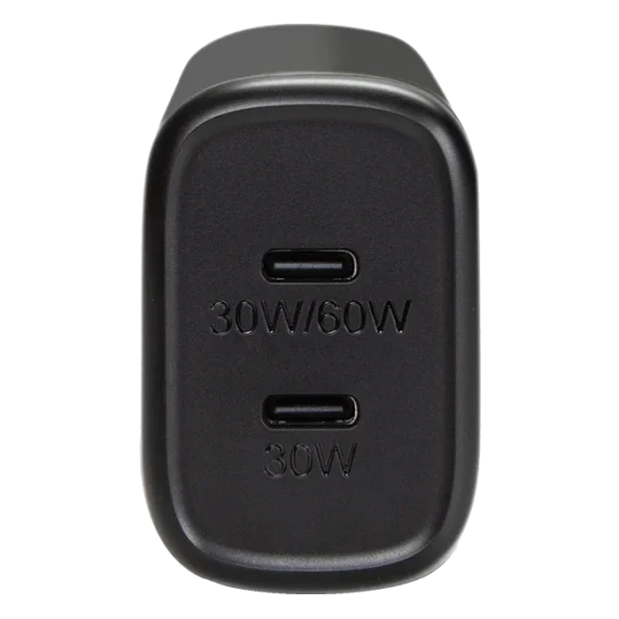 AT&T Dual Port 60W Power Delivery Wall Block (USB-C + USB-C) - Image 3