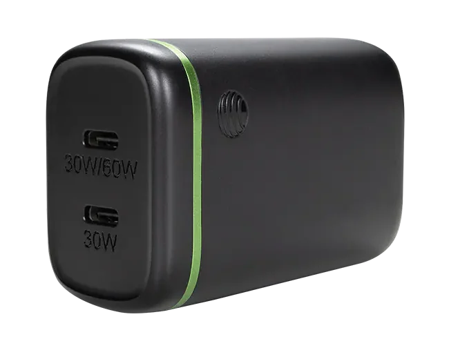 AT&T Dual Port 60W Power Delivery Wall Block (USB-C + USB-C)