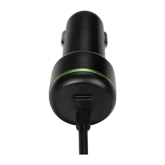 AT&T Captive Cable Power Delivery Car Charger 60W with USB-C Port (USB-C) - Image 3