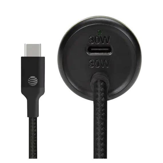 AT&T Captive Cable Power Delivery Car Charger 60W with USB-C Port (USB-C) - Image 7