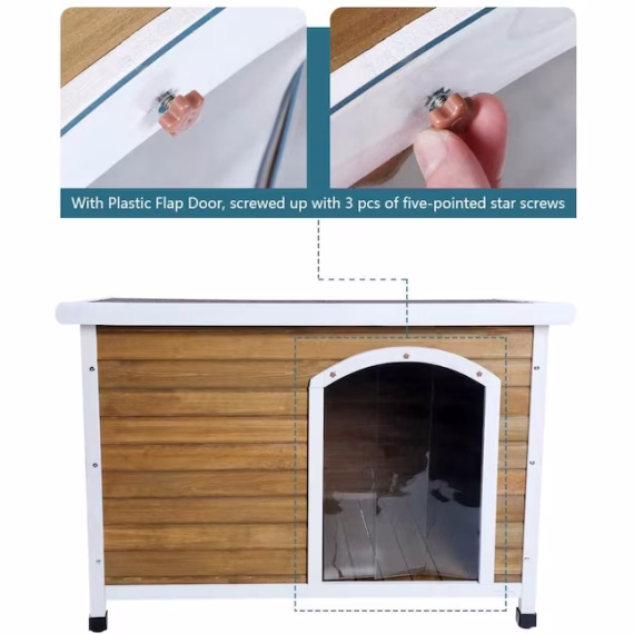 PETSFIT Wood Outdoor Dog - Image 7
