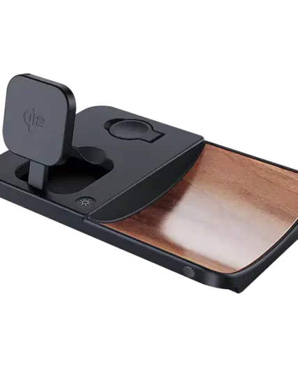 AT&T 3N1 Wood Grain Power Tray