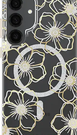 Case-Mate Floral Gems Case + Magnet - Samsung Galaxy S25+ Compatible with Samsung Galaxy S25+