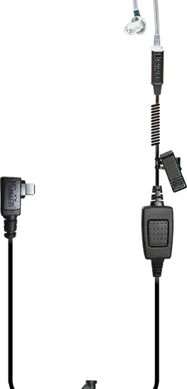 Klein Triumph PTT Earpiece and Mic USBC