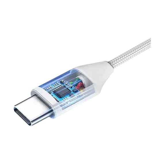AT&T Essentials Corded Noise Isolating Silicone Earbuds USB-C - Image 2