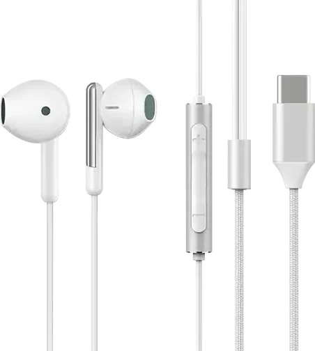AT&T Essentials Corded Earbuds USB-C