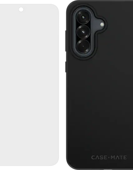 Case-Mate Tough Case + Tempered Glass Screen Protector Bundle - Samsung Galaxy A36 5G Compatible with Samsung Galaxy A36 5G