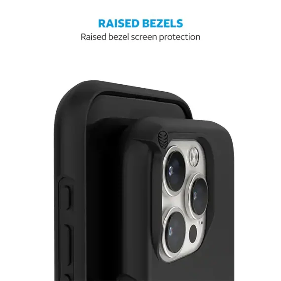 AT&T Essentials Edge Pro Case - iPhone 15 Pro Compatible with Apple iPhone 15 Pro - Image 3