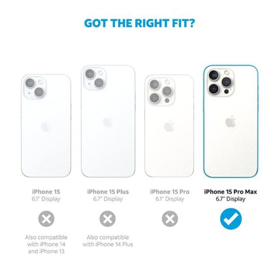 AT&T Essentials Edge Pro Case - iPhone 15 Pro Max Compatible with Apple iPhone 15 Pro Max - Image 5