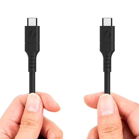 AT&T Essentials 6ft USB C to Type C 3 Pack Cable Bundle - Image 7