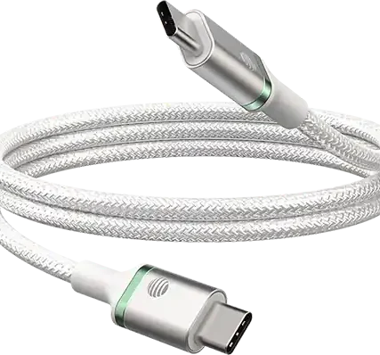 AT&T 4ft USB C to Type C Braided Cable
