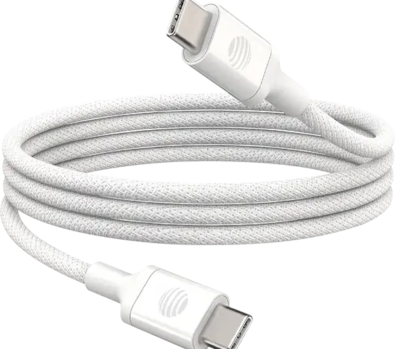 AT&T 6ft USB C to Type C Braided Cable
