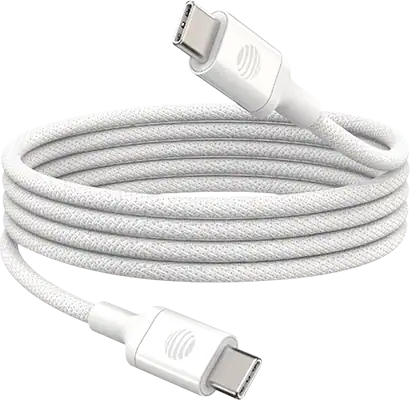 AT&T 8ft USB C to Type C Braided Cable