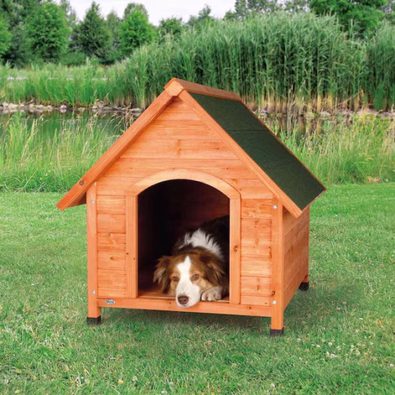 Trixie Pet Products Wood Outdoor Large Dog House - Image 5