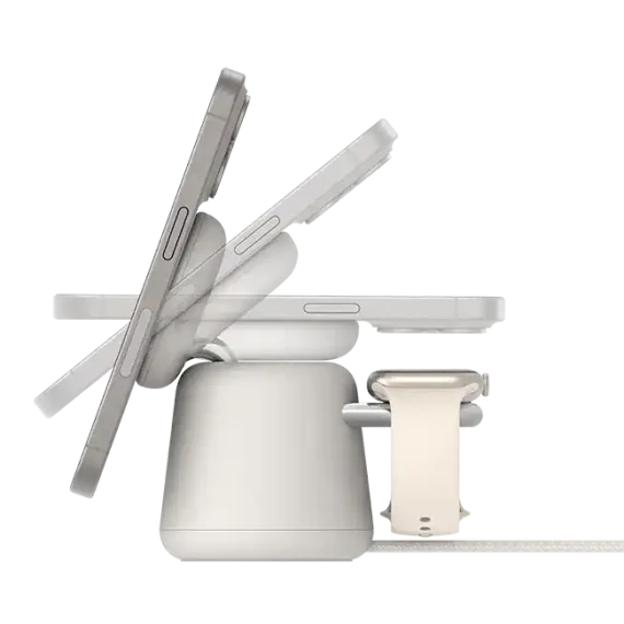 Belkin BoostCharge Pro 2-in-1 Wireless Charging Dock with MagSafe - Image 2