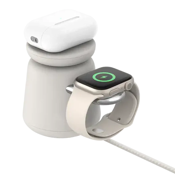 Belkin BoostCharge Pro 2-in-1 Wireless Charging Dock with MagSafe - Image 4
