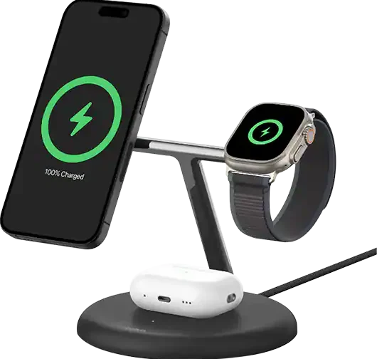 Belkin BoostCharge Pro 3-in-1 Magnetic Stand