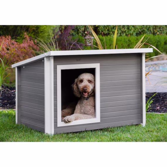 New Age Pet Composite Outdoor Extra large Dog House - Image 6
