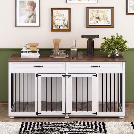MIDHAM Composite Indoor Large Dog House - Image 17