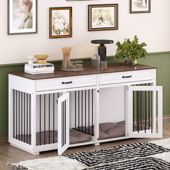 MIDHAM Composite Indoor Large Dog House - Image 16
