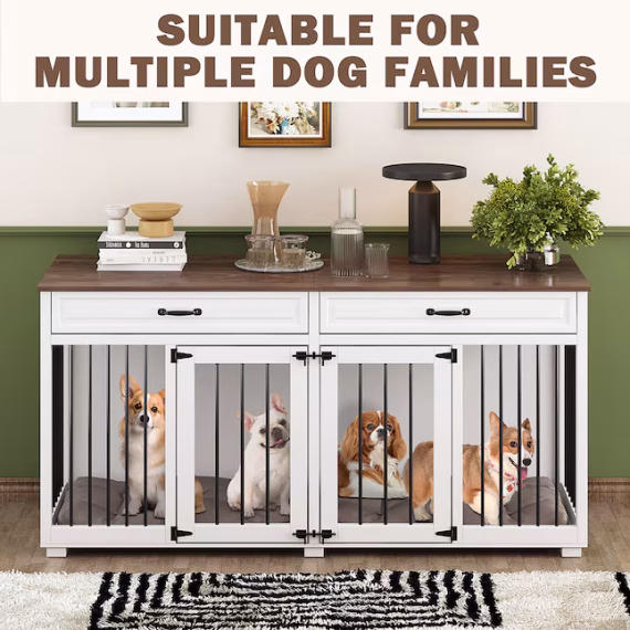 MIDHAM Composite Indoor Large Dog House - Image 3