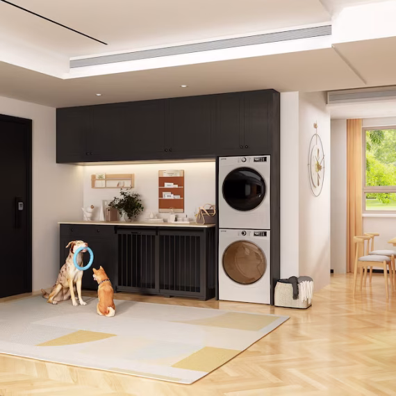 MIDHAM Composite Indoor Large Dog House - Image 16