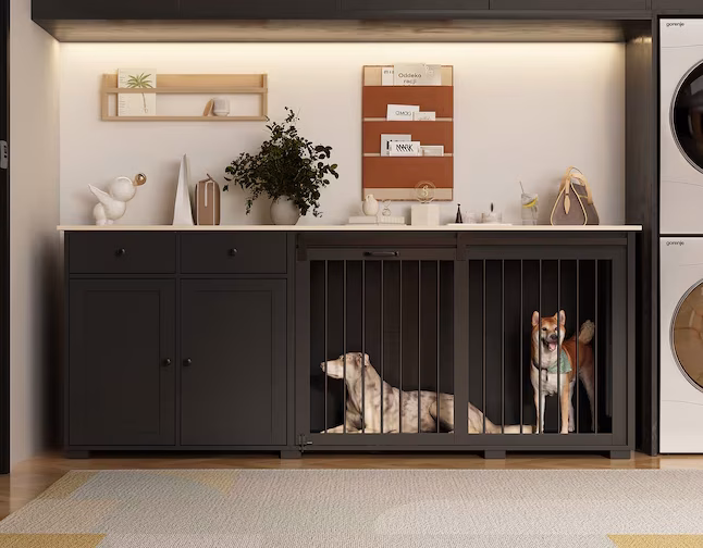 MIDHAM Composite Indoor Large Dog House