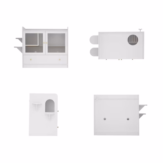 MIDHAM Composite Indoor Medium Cat House - Image 11