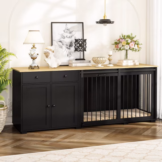 MIDHAM Composite Indoor Large Dog House - Image 14
