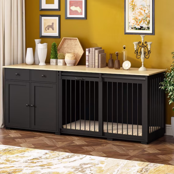 MIDHAM Composite Indoor Large Dog House - Image 15