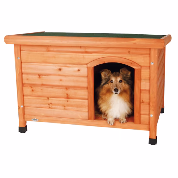 Trixie Pet Products Wood Outdoor Medium Dog House - Image 5